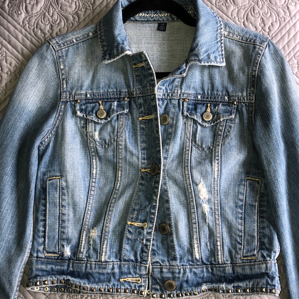 Studded Denim Jacket - Picture 6 of 6